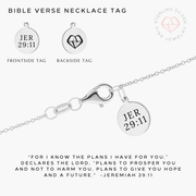 Unique and Handmade Christian Jewelry for Women, Faith-Inspired meaningful jewelry designs, Scripture jewelry, Religious Necklaces, Bible Verse Engraved Jewelry.