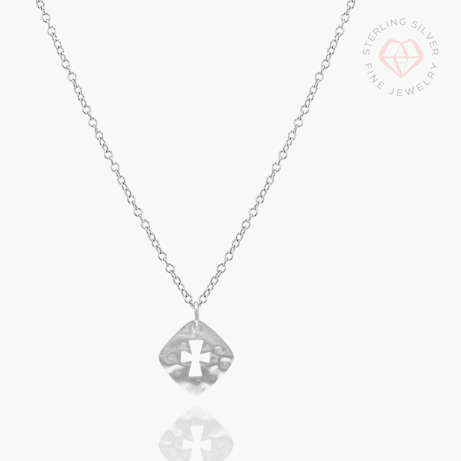 My Stronghold Necklace- Gold Vermeil & Sterling Silver