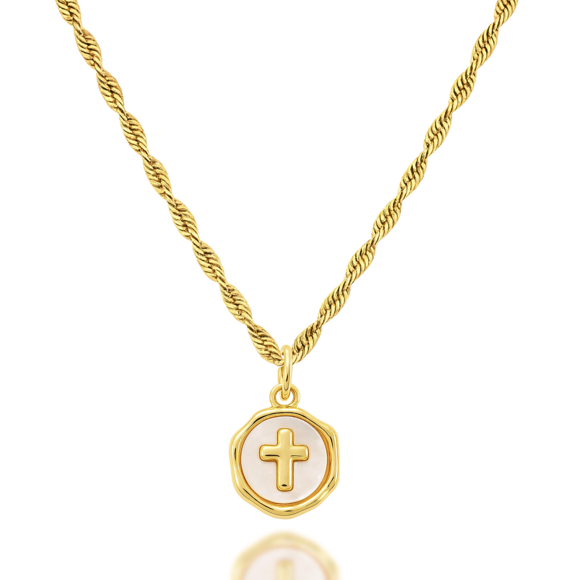 My Redeemer Necklace in Gold & Silver