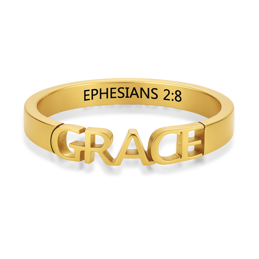 GRACE Ring in Gold, Silver & Rose Gold (Made to Order Ships in 2-3 weeks)