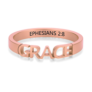 GRACE Ring in Gold, Silver & Rose Gold (Made to Order Ships in 2-3 weeks)