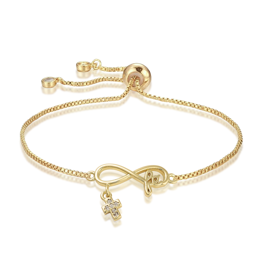 Always have Faith (Fé) Adjustable Bracelet