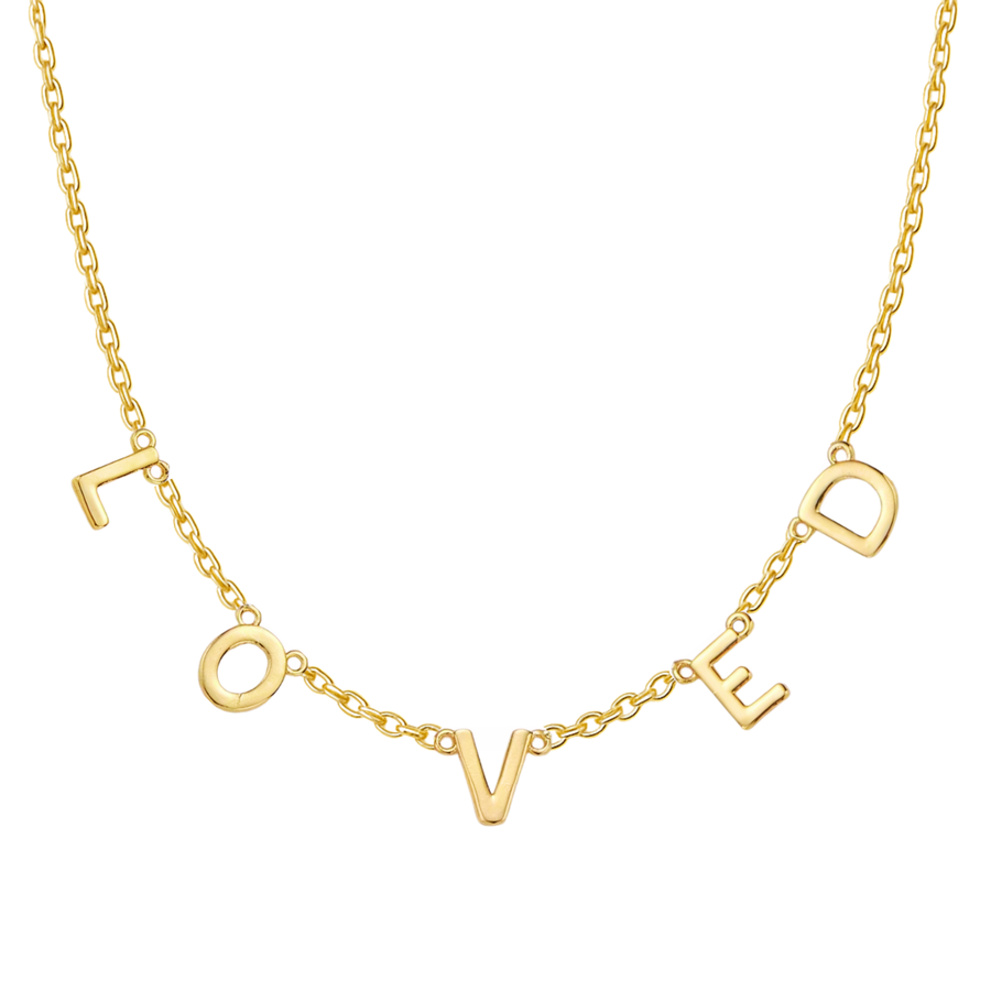 LOVED Necklace in Stainless Steel