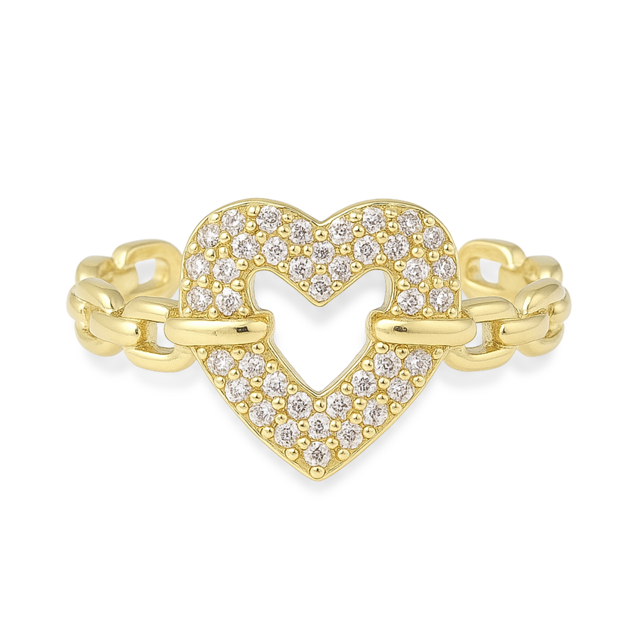 Forever Loved Heart Ring