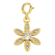 Flower Charm with Clasp