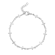 Adorned in Grace Bracelet in Gold and Silver