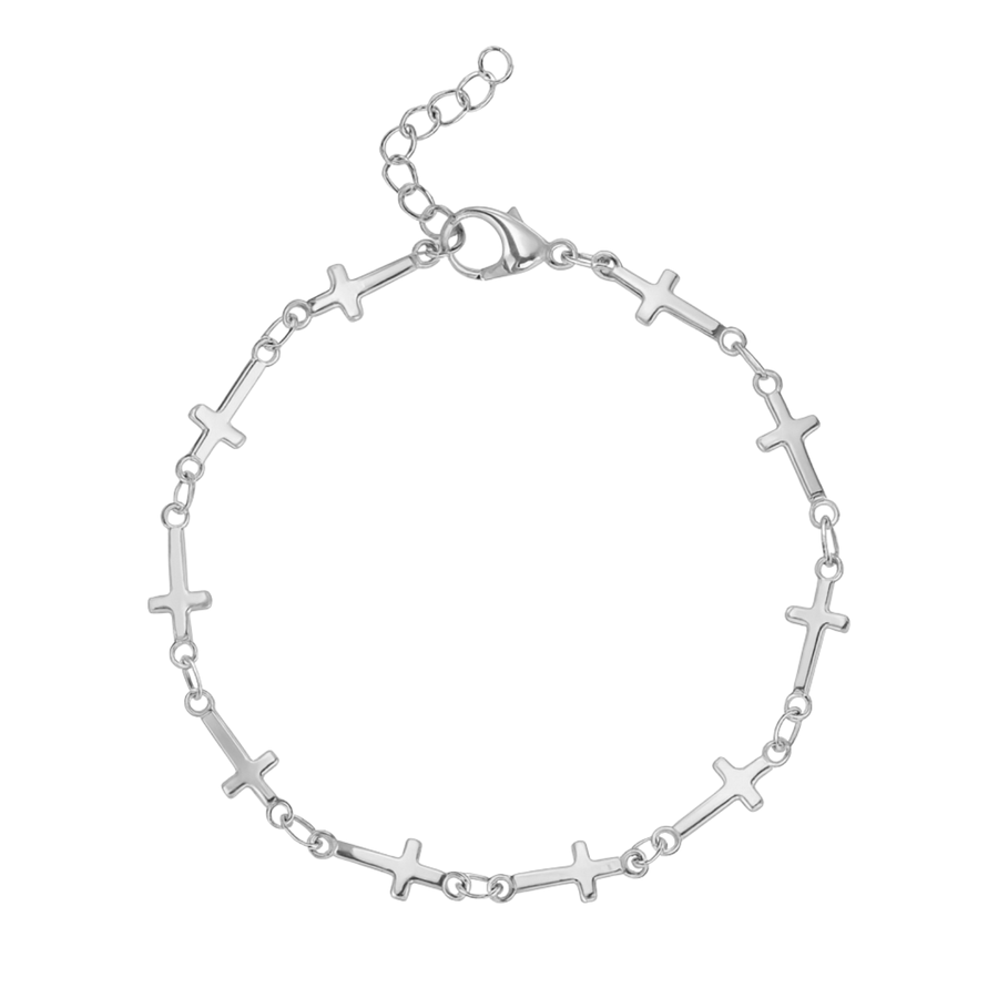 Adorned in Grace Bracelet in Gold and Silver