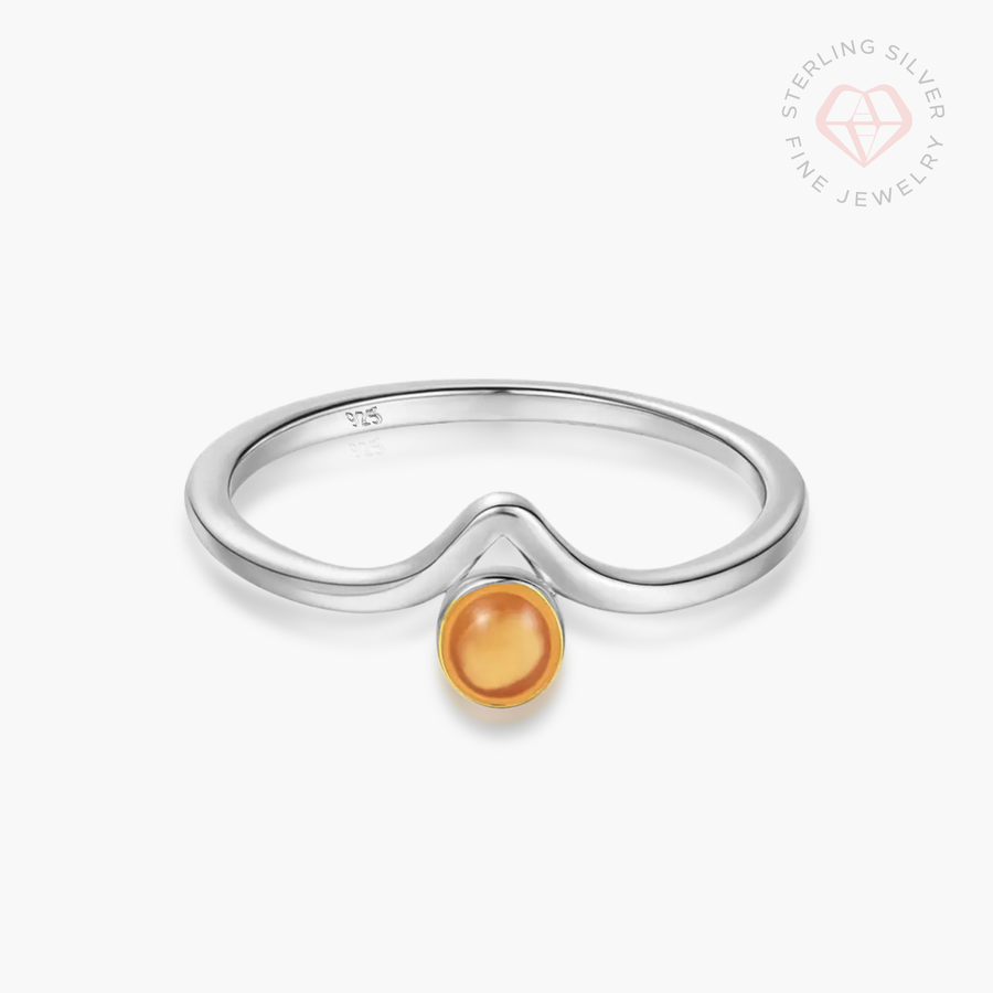 Mustard Seed Ring (Matthew 17:20)- Gold Vermeil & Sterling Silver