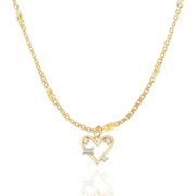 Heart of Worship Necklace in Gold and Silver