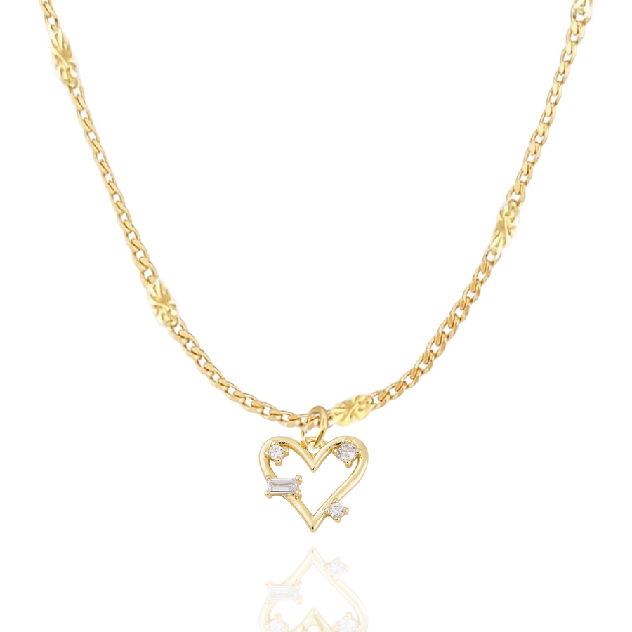 Heart of Worship Necklace in Gold and Silver