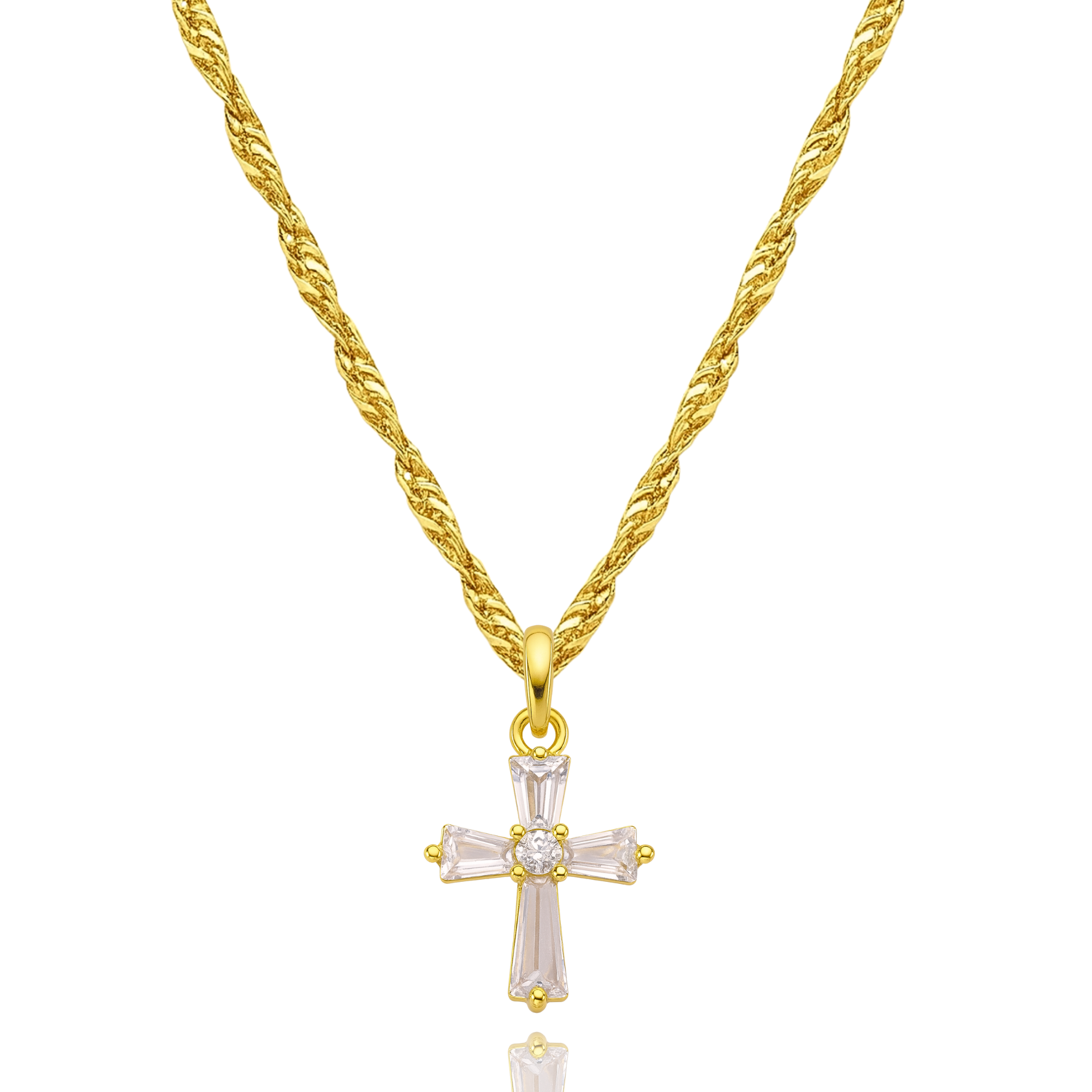 Eternal Hope Necklace in Gold and Silver