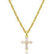 Eternal Hope Necklace in Gold and Silver