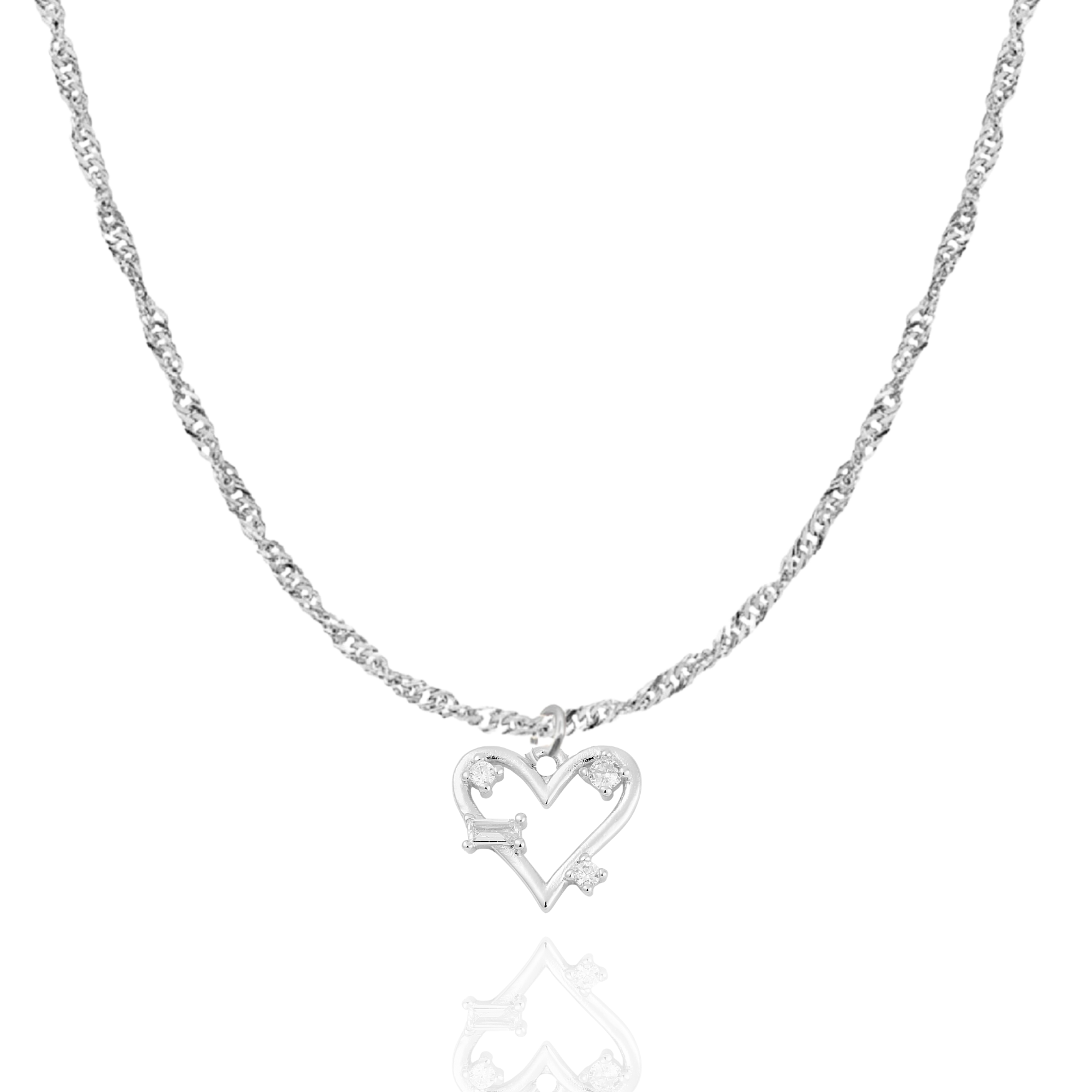 Heart of Worship Necklace in Gold and Silver