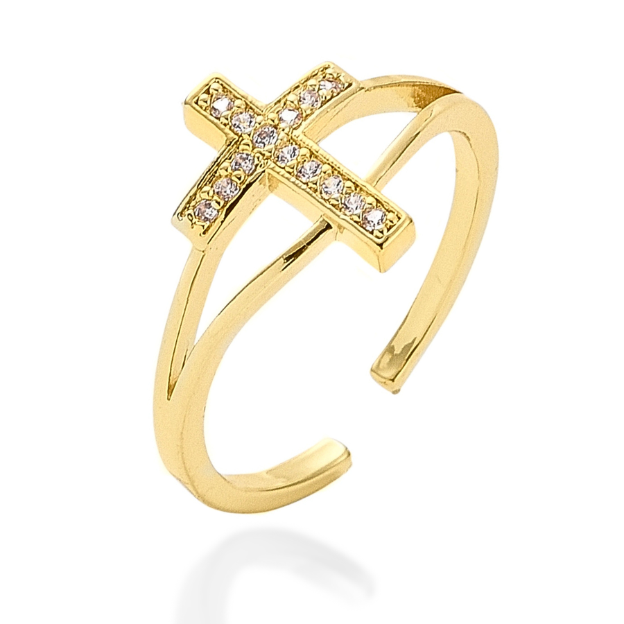 Beloved Adjustable Ring in Gold and Silver