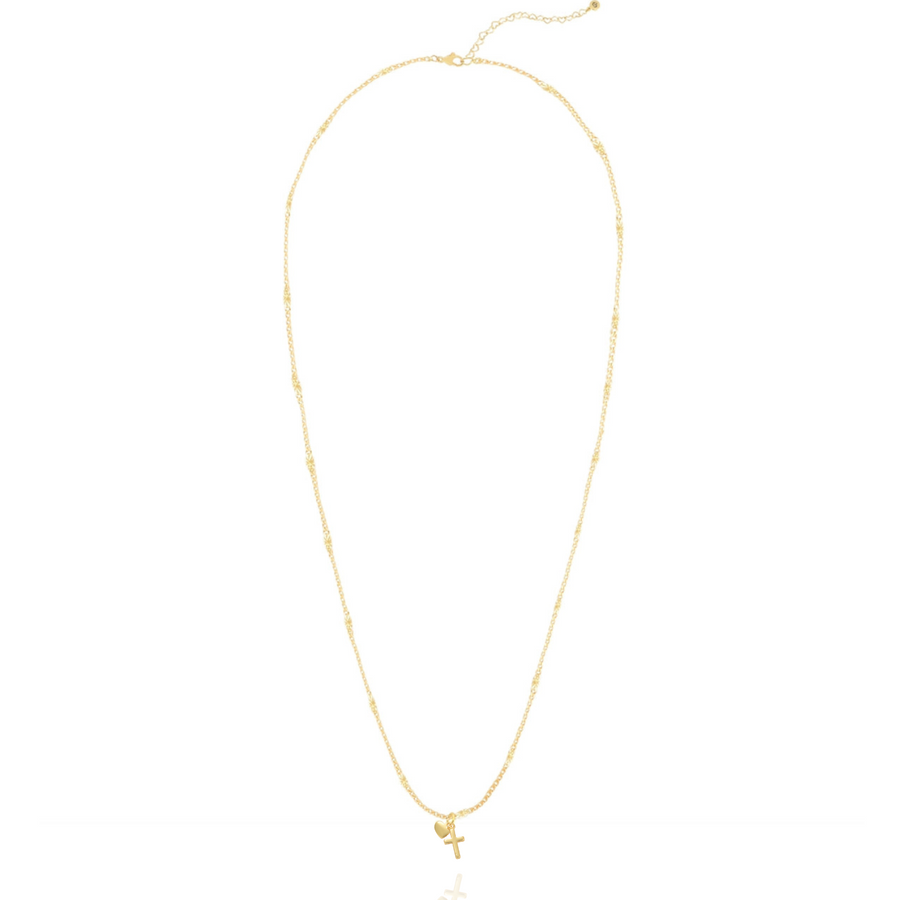 Steadfast Love Necklace in Gold and Silver