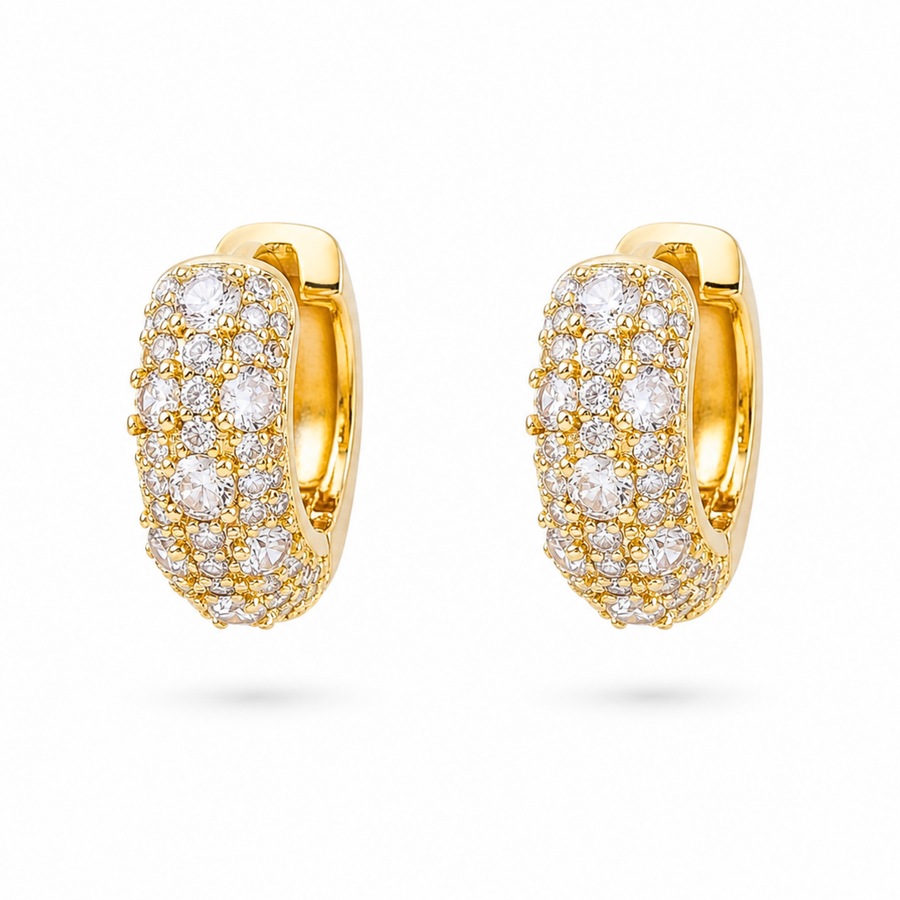 Joyful Light Hoops in Gold & Silver
