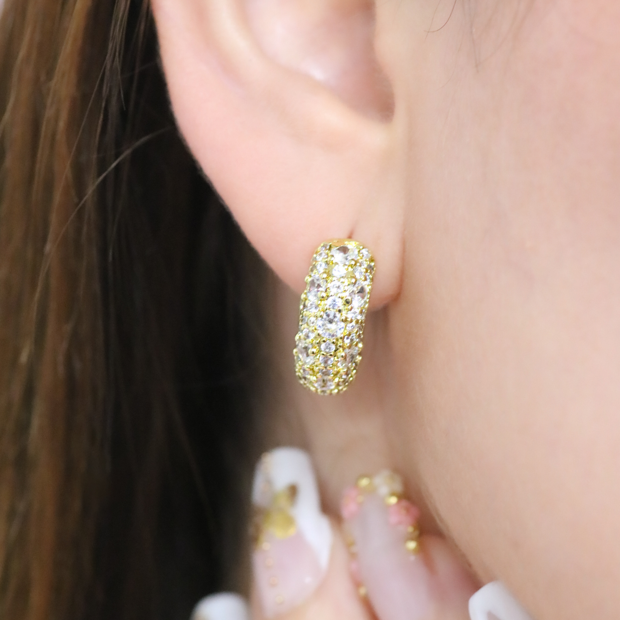 Joyful Light Hoops in Gold & Silver