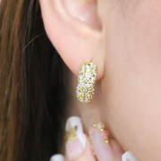 Joyful Light Hoops in Gold & Silver