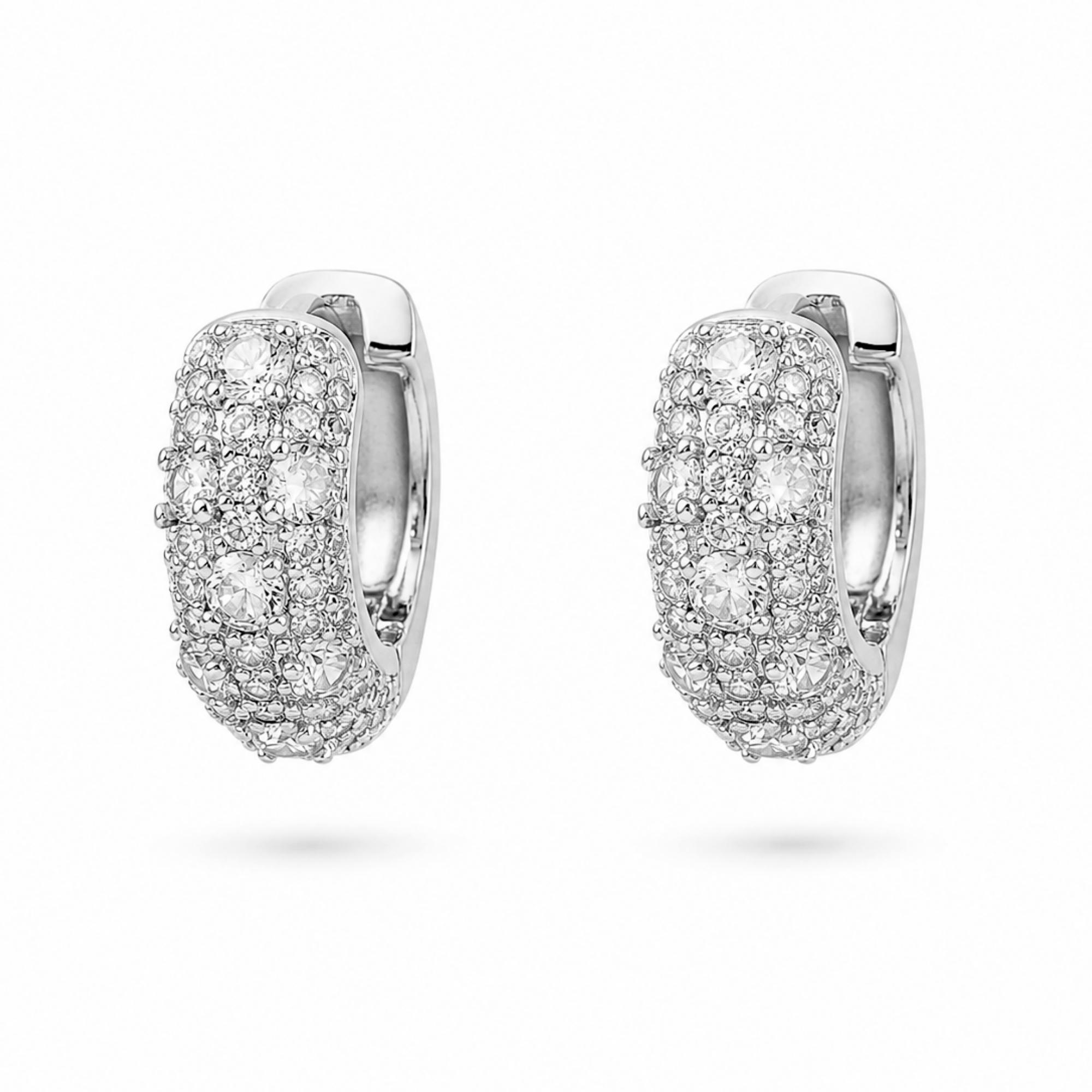 Joyful Light Hoops in Gold & Silver