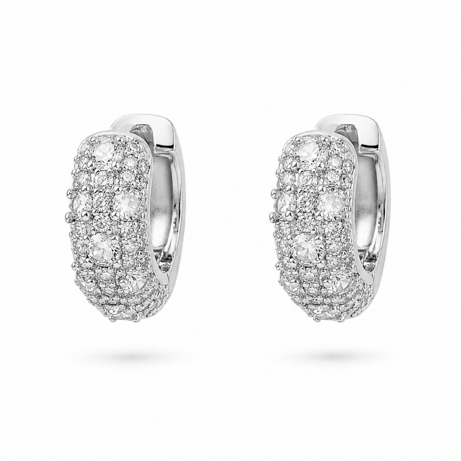 Joyful Light Hoops in Gold & Silver