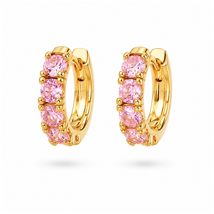 Sweet Blessings Pink Hoops