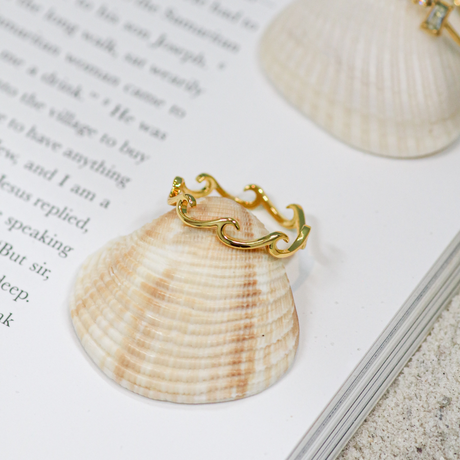 Waves of Grace Ring