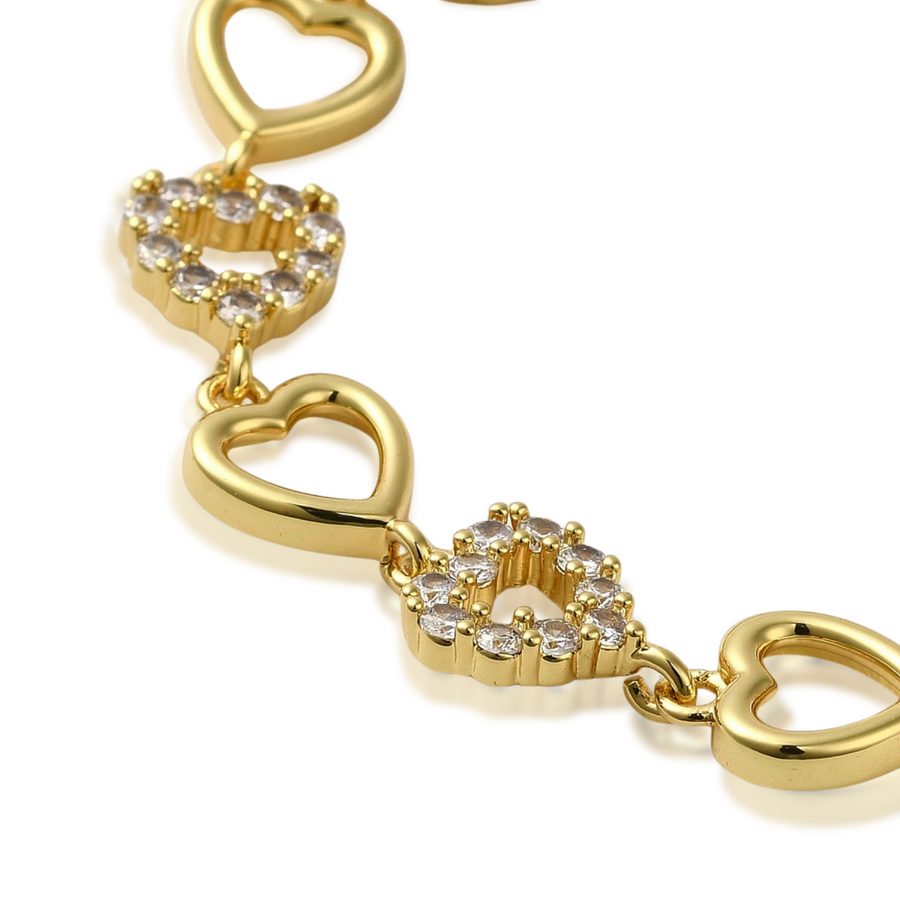 Always Loved Heart Bracelet