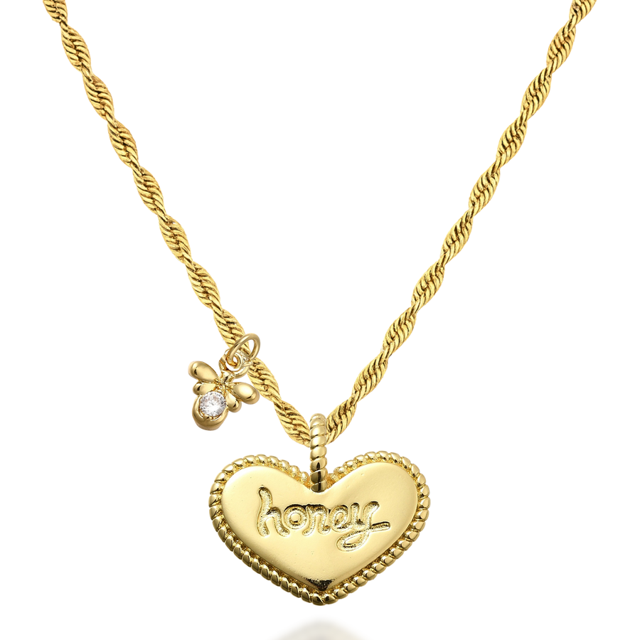 Sweet as Honey Necklace (Proverbs 16:24)