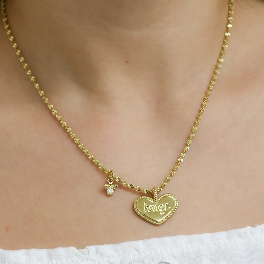 Sweet as Honey Necklace (Proverbs 16:24)