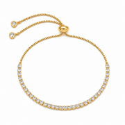 Graceful Tennis Adjustable Bracelet