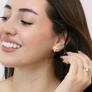 Beloved Hoops in Gold