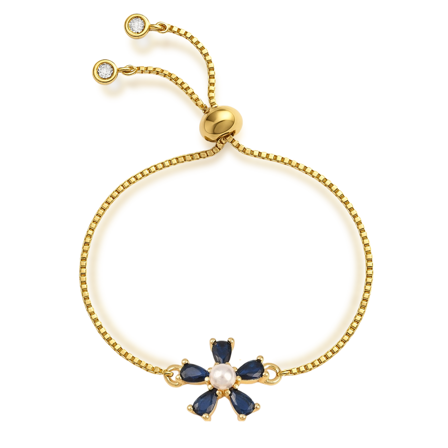 Bloom in Faith Adjustable Bracelet