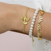 Holy Spirit Dove Adjustable Bracelet