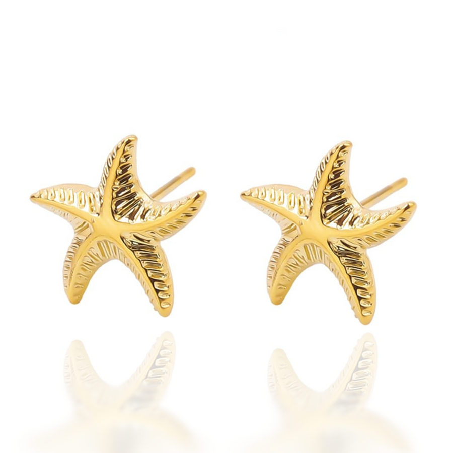 Starfish Stud Earrings