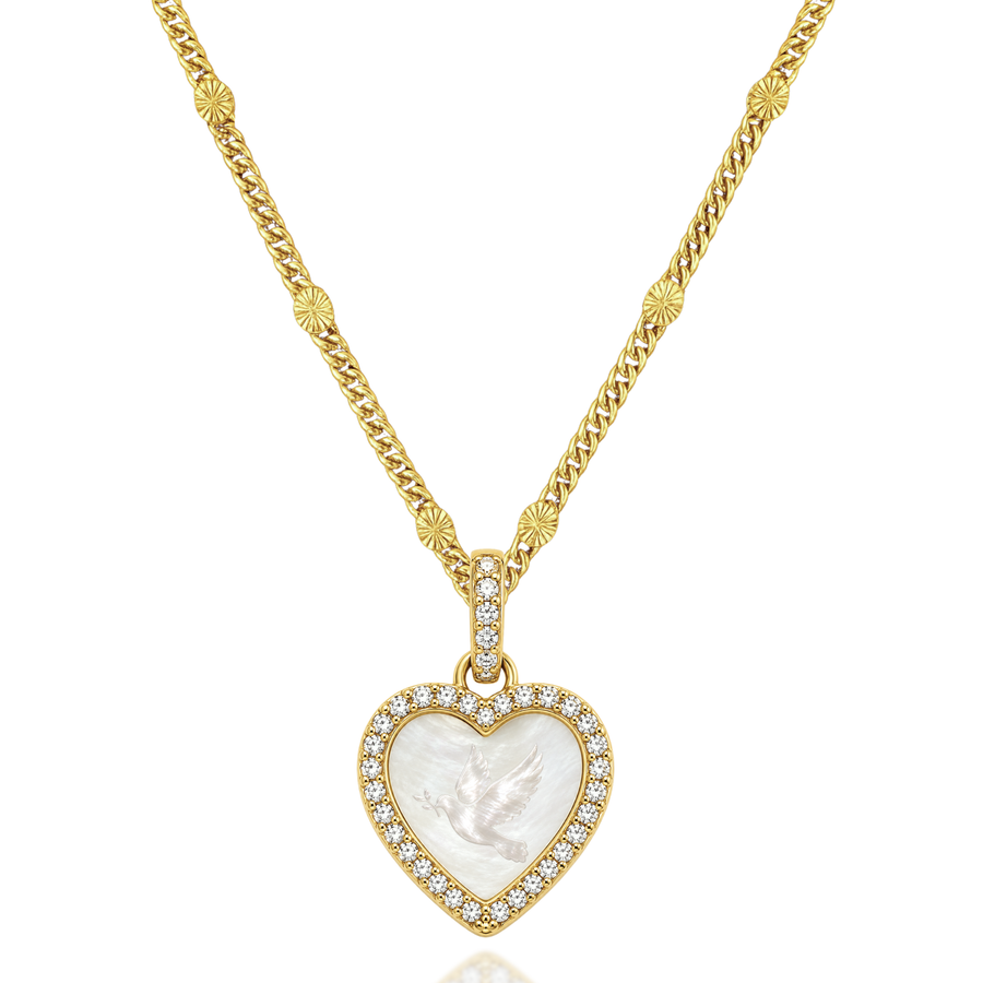 Peace Within My Heart Necklace