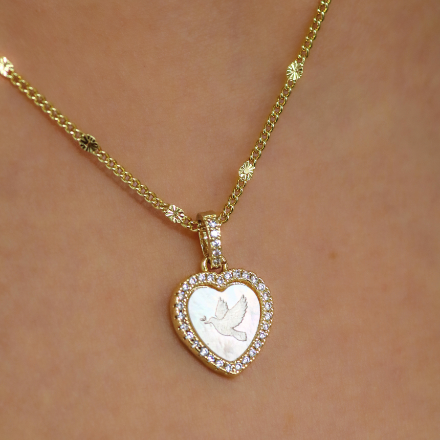 Peace Within My Heart Necklace