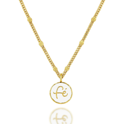 Fé Necklace in White