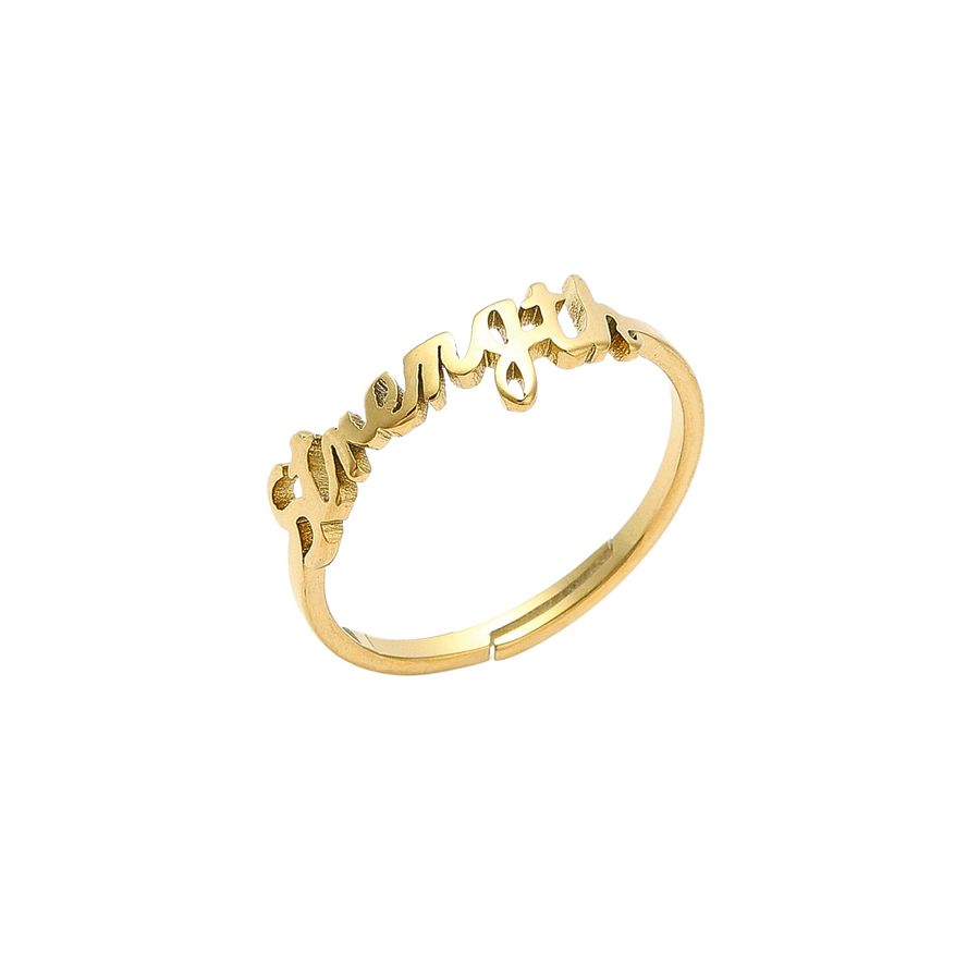 Strength Adjustable Ring Gold and Silver