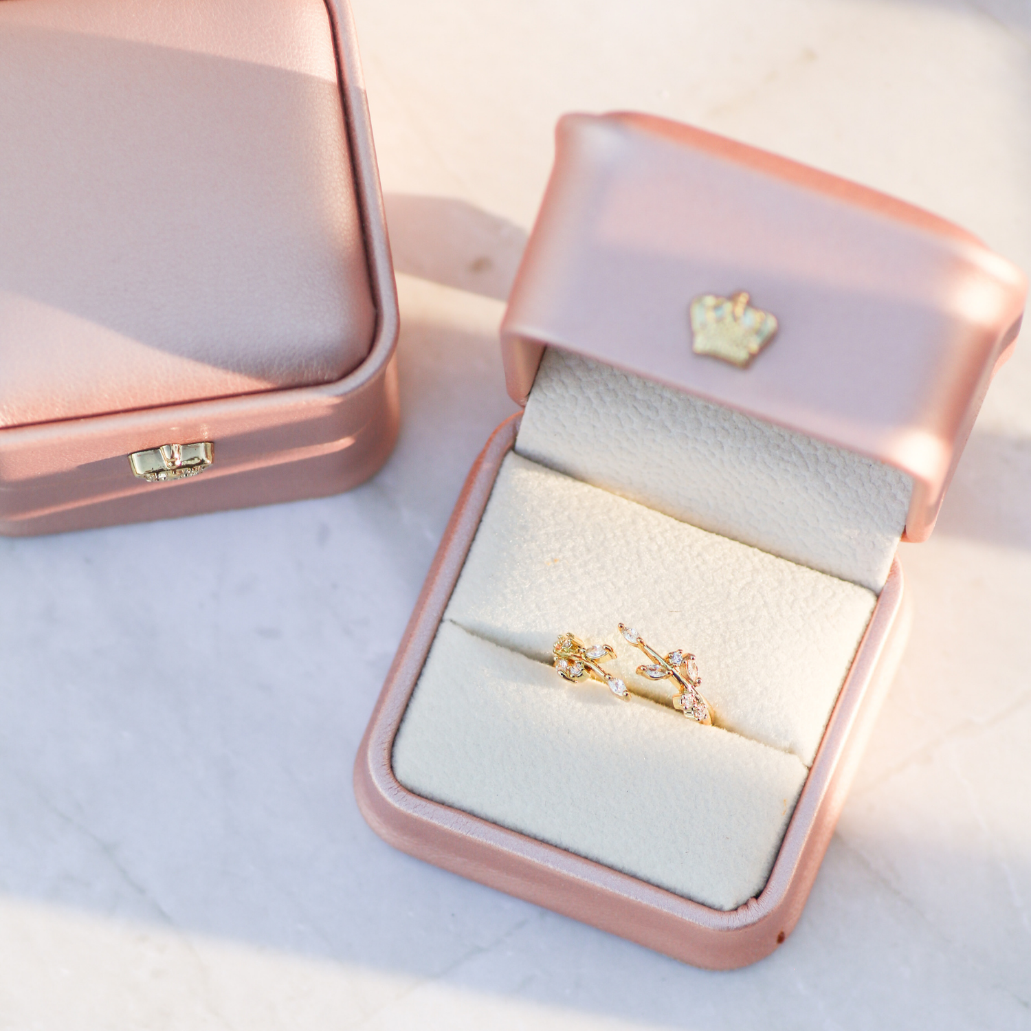 Vine of Life Ring in Gold & Silver