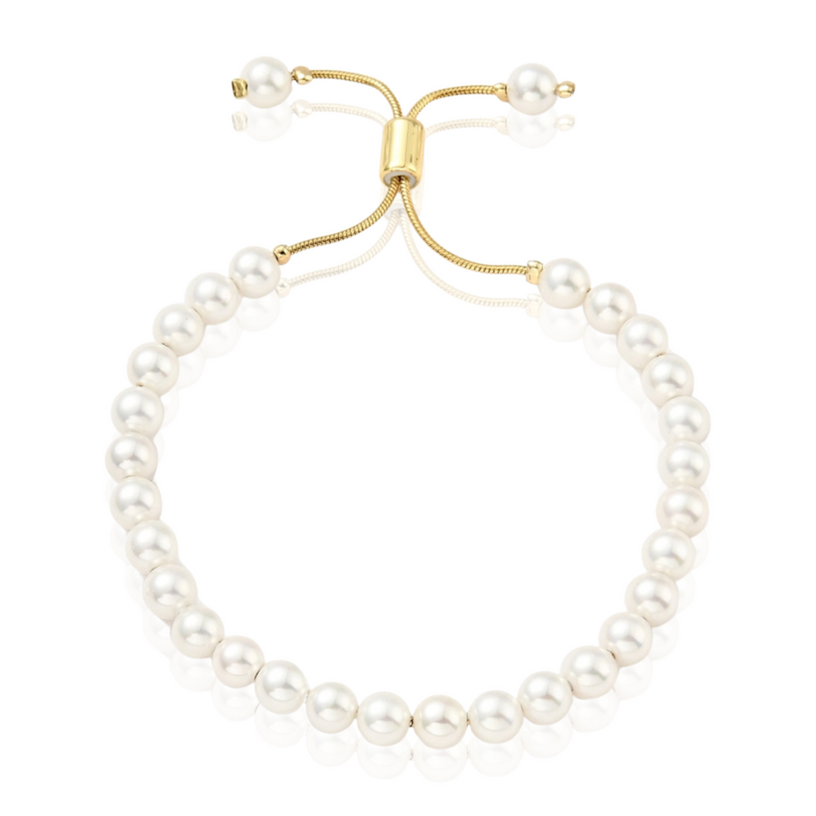 Precious Pearls Adjustable Bracelet