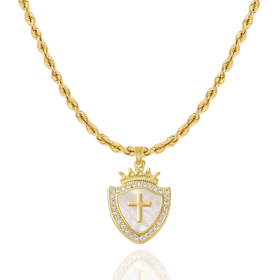 Shield of Faith Necklace (Ephesians 6:16)