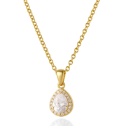 No More Tears Necklace in Gold & Silver