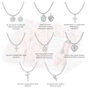 32 Silver Best-Selling Christian Necklaces Kit with Display