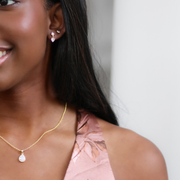 No More Tears Necklace in Gold & Silver