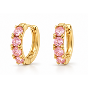 Sweet Blessings Pink Hoops