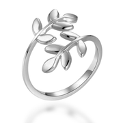 Vine Adjustable Ring in Gold and Silver