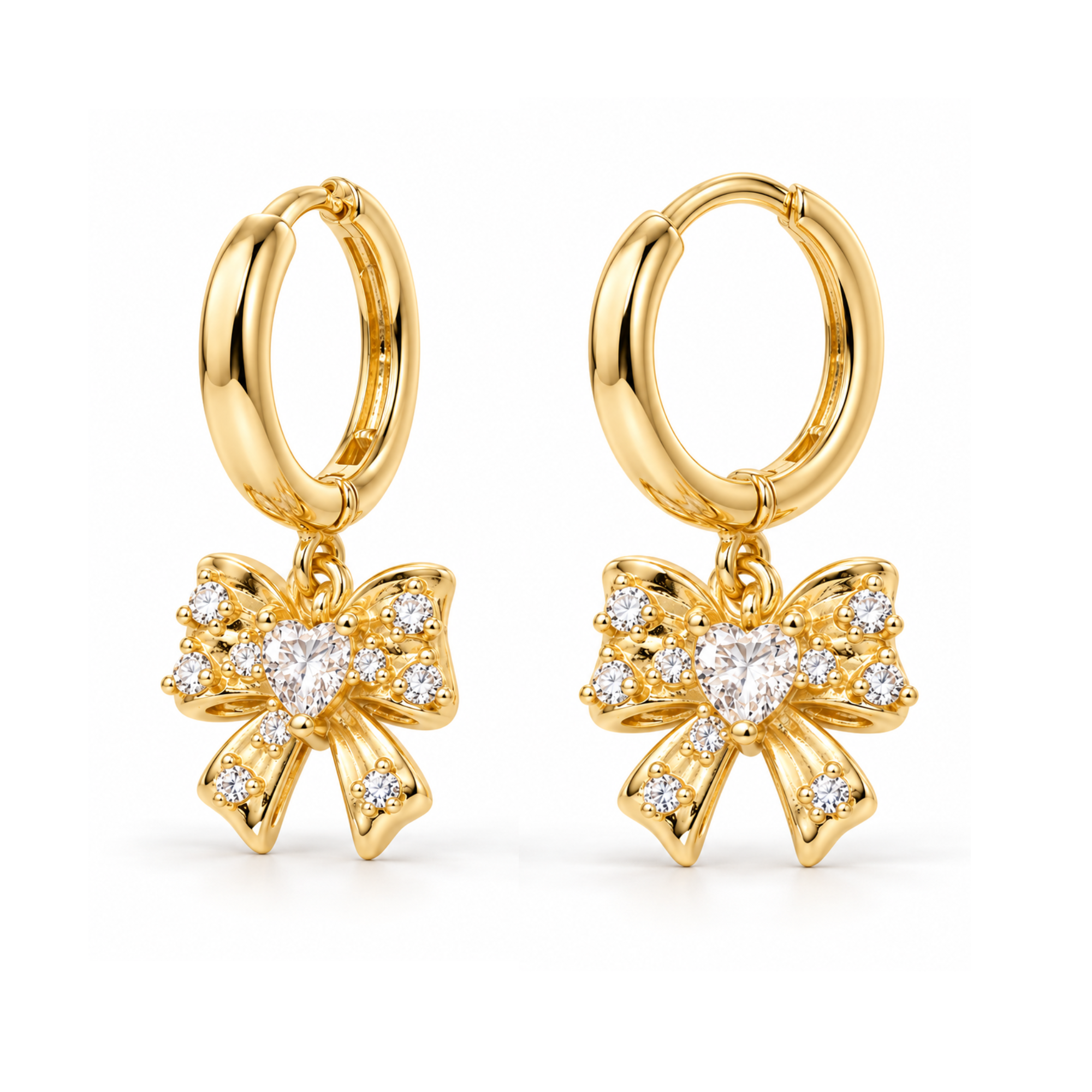 Gift of Grace Huggies in Gold and Silver