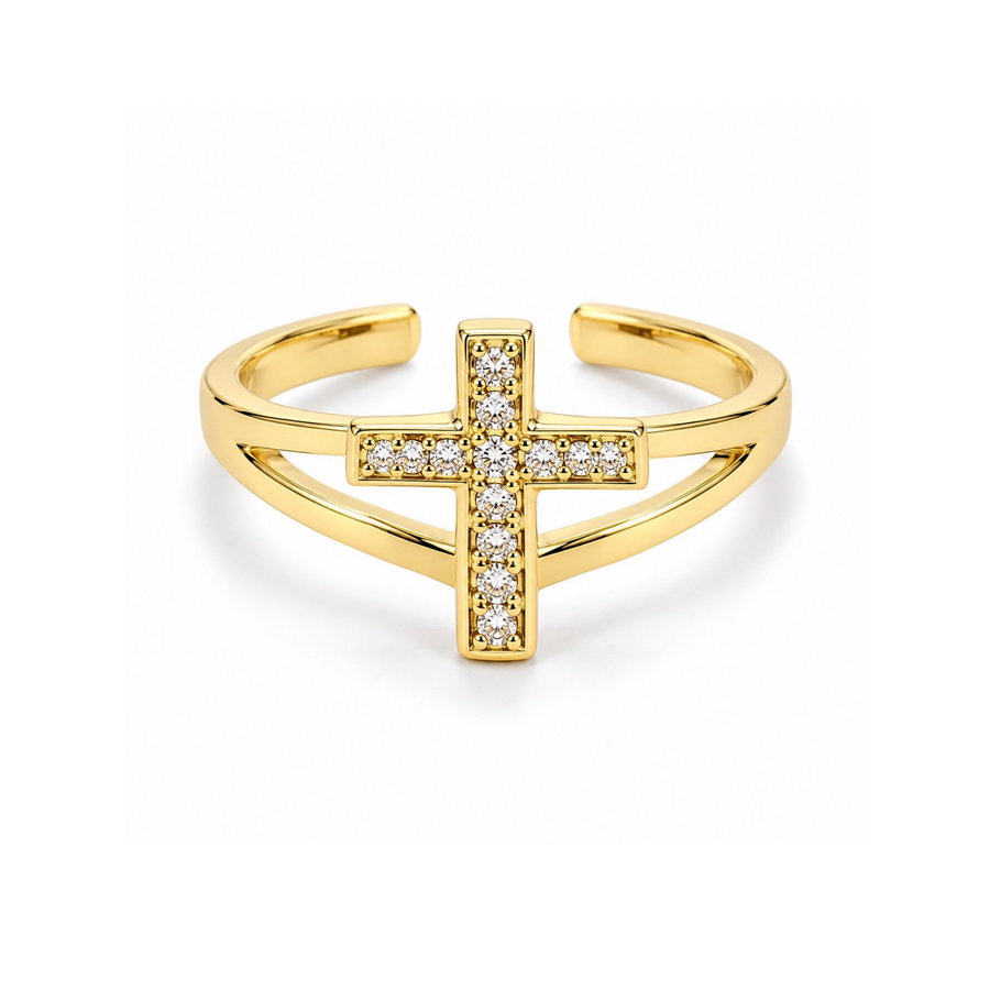 Beloved Adjustable Ring in Gold and Silver
