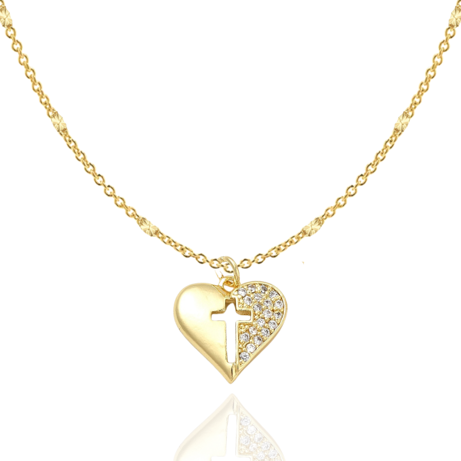 Abundant Love Necklace in Gold and Silver