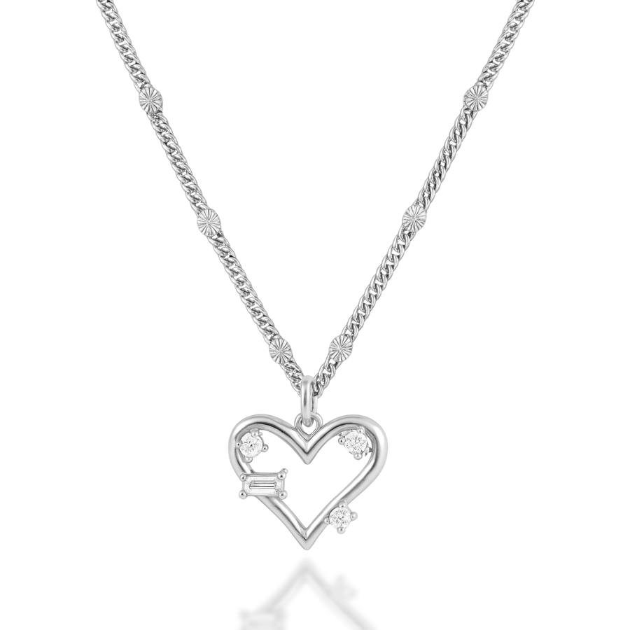 Heart of Worship Necklace in Gold and Silver